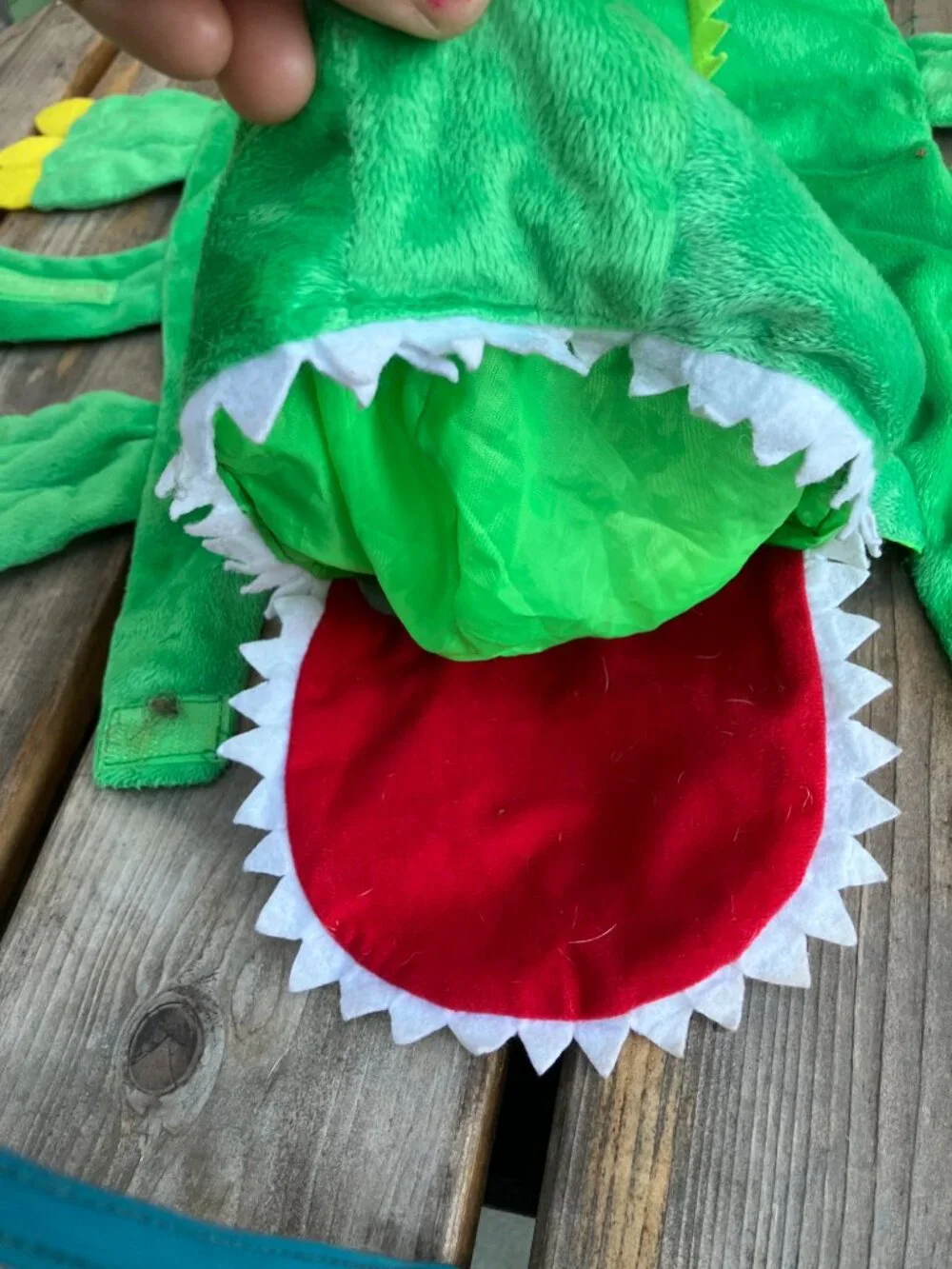 🎃 Alligator/Crocodile Dog Costume Medium Green Dog Costume! 🐾
